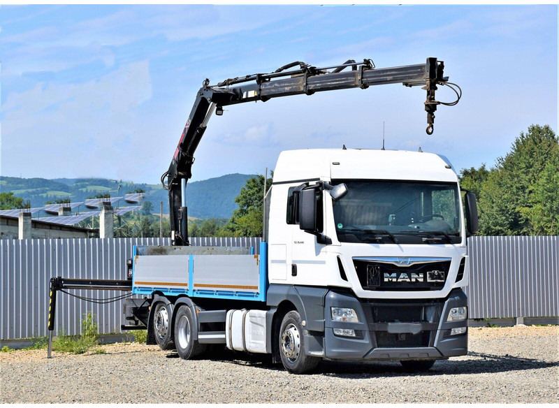 MAN TGX 26.440 - Pritsche LKW, Autokran: das Bild 2 MAN TGX 26.440 - Pritsche LKW, Autokran: das Bild 2