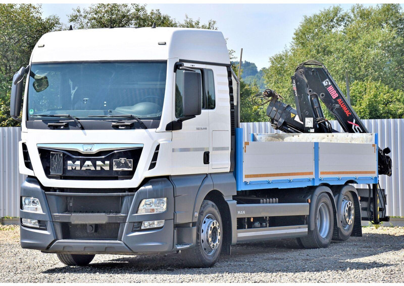 MAN TGX 26.440 - Pritsche LKW, Autokran: das Bild 3 MAN TGX 26.440 - Pritsche LKW, Autokran: das Bild 3