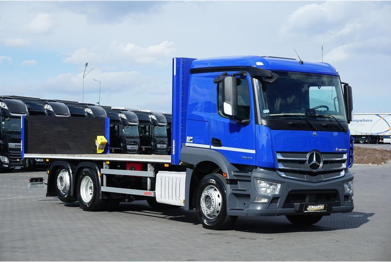 Mercedes-Benz ACTROS / 2543 / ACC / E 6 / PEŁNY ADR / PLATFORMA / ZAWIESIE POD - Pritsche LKW: das Bild 1 Mercedes-Benz ACTROS / 2543 / ACC / E 6 / PEŁNY ADR / PLATFORMA / ZAWIESIE POD - Pritsche LKW: das Bild 1