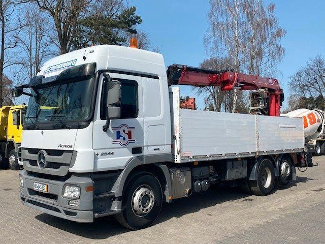 Mercedes-Benz ACTROS 2544 - Pritsche LKW, Autokran: das Bild 2 Mercedes-Benz ACTROS 2544 - Pritsche LKW, Autokran: das Bild 2