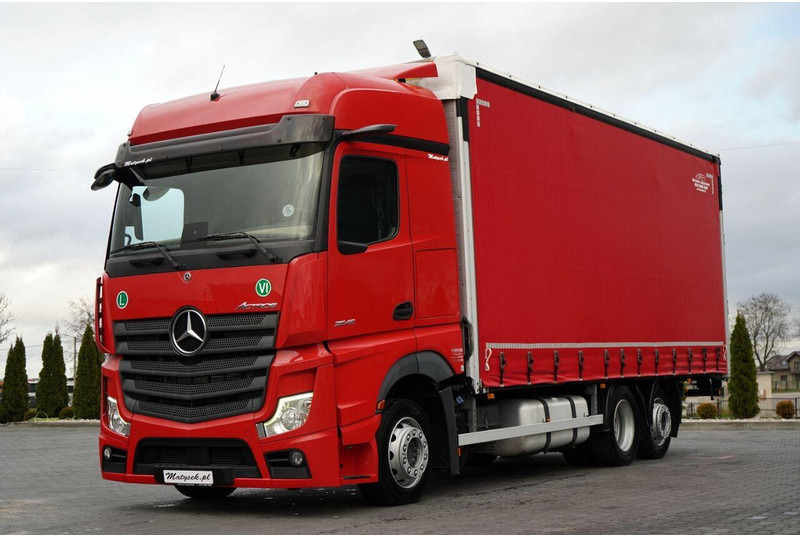 Mercedes-Benz ACTROS / 2545 / SOLÓWKA / 6x2 / I-PARK COOL / BIG SPACE / WIELT - Plane LKW: das Bild 1 Mercedes-Benz ACTROS / 2545 / SOLÓWKA / 6x2 / I-PARK COOL / BIG SPACE / WIELT - Plane LKW: das Bild 1