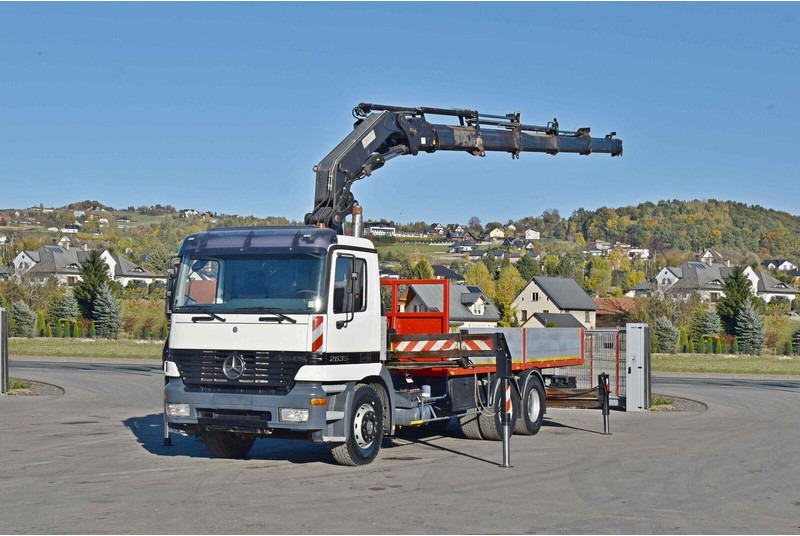 Mercedes-Benz ACTROS 2635 Pritsche - Pritsche LKW, Autokran: das Bild 2 Mercedes-Benz ACTROS 2635 Pritsche - Pritsche LKW, Autokran: das Bild 2
