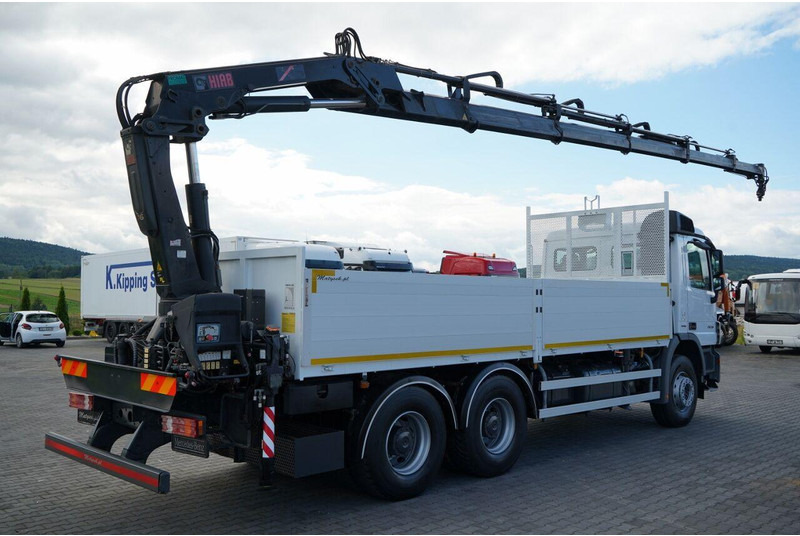 Mercedes-Benz ACTROS 2636 / 6x4 / SKRZYNIOWY 6,5 M + HDS HIAB / MOCNA PODŁOGA - Pritsche LKW, Autokran: das Bild 5 Mercedes-Benz ACTROS 2636 / 6x4 / SKRZYNIOWY 6,5 M + HDS HIAB / MOCNA PODŁOGA - Pritsche LKW, Autokran: das Bild 5