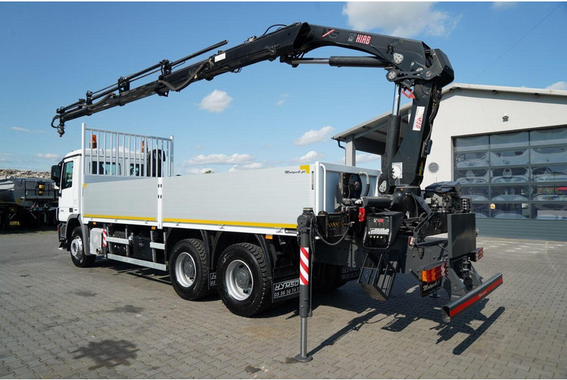Mercedes-Benz ACTROS 2636 / 6x4 / SKRZYNIOWY 7 M + HDS HIAB - WYSÓW 12,6 M / - Pritsche LKW, Autokran: das Bild 5 Mercedes-Benz ACTROS 2636 / 6x4 / SKRZYNIOWY 7 M + HDS HIAB - WYSÓW 12,6 M / - Pritsche LKW, Autokran: das Bild 5