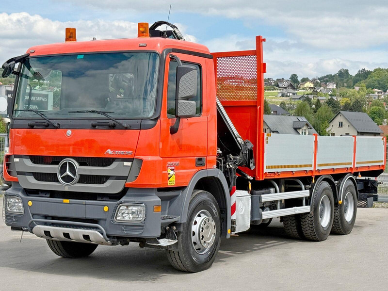 Mercedes-Benz ACTROS 2636 *HIAB 122 BS-2 HIDUO + FUNK/6x4 * TOP - Pritsche LKW, Autokran: das Bild 3 Mercedes-Benz ACTROS 2636 *HIAB 122 BS-2 HIDUO + FUNK/6x4 * TOP - Pritsche LKW, Autokran: das Bild 3