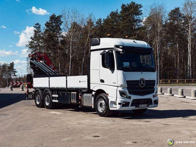 Mercedes-Benz ACTROS 3351 NEW 6x4 Fassi F485 Crane - Pritsche LKW, Autokran: das Bild 4 Mercedes-Benz ACTROS 3351 NEW 6x4 Fassi F485 Crane - Pritsche LKW, Autokran: das Bild 4