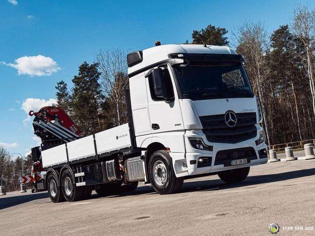 Mercedes-Benz ACTROS 3351 NEW 6x4 Fassi F485 Crane - Pritsche LKW, Autokran: das Bild 2 Mercedes-Benz ACTROS 3351 NEW 6x4 Fassi F485 Crane - Pritsche LKW, Autokran: das Bild 2