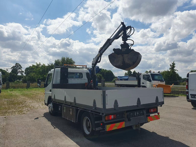 Mitsubishi Fuso Canter 7C15 - Flatbed truck + crane - Pritsche LKW, Autokran: das Bild 3 Mitsubishi Fuso Canter 7C15 - Flatbed truck + crane - Pritsche LKW, Autokran: das Bild 3