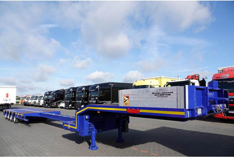 Tieflader Auflieger Nooteboom NISKOPODWOZIE / ROZCIĄGANA / 4 OSIOWA / OSIE SKRĘTNE / SAF: das Bild 9 Tieflader Auflieger Nooteboom NISKOPODWOZIE / ROZCIĄGANA / 4 OSIOWA / OSIE SKRĘTNE / SAF: das Bild 9