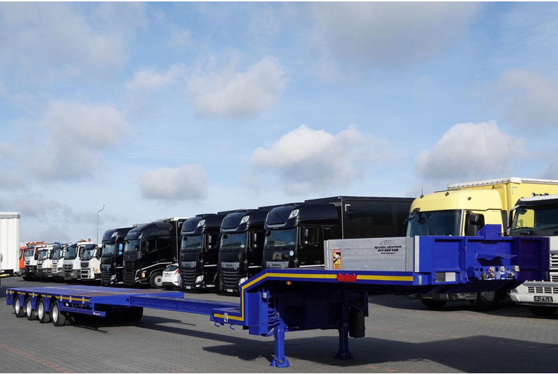 Tieflader Auflieger Nooteboom NISKOPODWOZIE / ROZCIĄGANA / 4 OSIOWA / OSIE SKRĘTNE / SAF: das Bild 10 Tieflader Auflieger Nooteboom NISKOPODWOZIE / ROZCIĄGANA / 4 OSIOWA / OSIE SKRĘTNE / SAF: das Bild 10