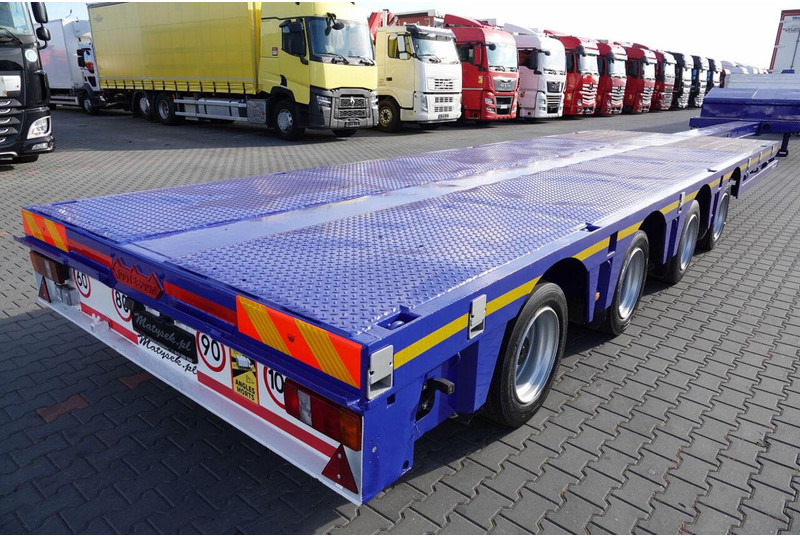 Tieflader Auflieger Nooteboom NISKOPODWOZIE / ROZCIĄGANA / 4 OSIOWA / OSIE SKRĘTNE / SAF: das Bild 16 Tieflader Auflieger Nooteboom NISKOPODWOZIE / ROZCIĄGANA / 4 OSIOWA / OSIE SKRĘTNE / SAF: das Bild 16