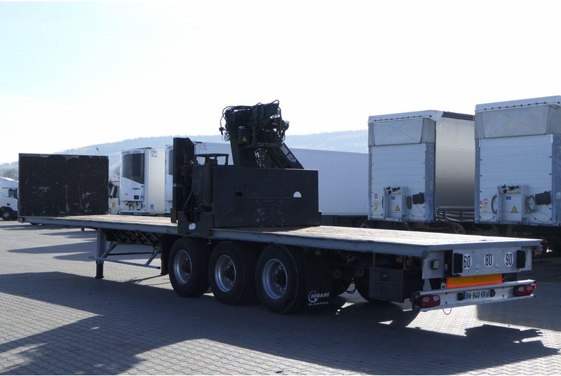Samro NACZEPA PLATFORMA + HDS HIAB R 150 / DO BUDOWLANKI / PODŁOGA SZY - Pritschenauflieger/ Plattformauflieger: das Bild 4 Samro NACZEPA PLATFORMA + HDS HIAB R 150 / DO BUDOWLANKI / PODŁOGA SZY - Pritschenauflieger/ Plattformauflieger: das Bild 4