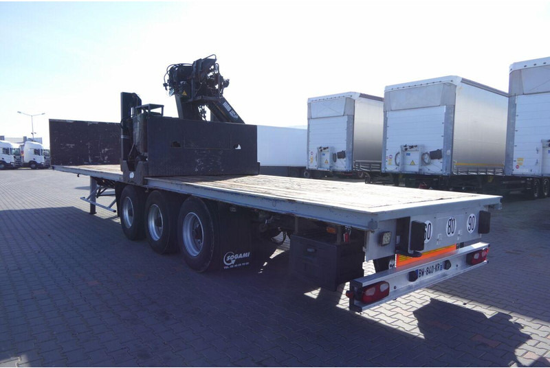Samro NACZEPA PLATFORMA + HDS HIAB R 150 / DO BUDOWLANKI / PODŁOGA SZY - Pritschenauflieger/ Plattformauflieger: das Bild 3 Samro NACZEPA PLATFORMA + HDS HIAB R 150 / DO BUDOWLANKI / PODŁOGA SZY - Pritschenauflieger/ Plattformauflieger: das Bild 3