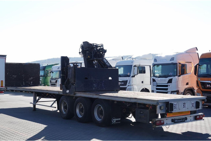 Samro NACZEPA PLATFORMA / + HDS HIAB R 150 F3 - WYSÓW : 8 METRÓW - Pritschenauflieger/ Plattformauflieger: das Bild 5 Samro NACZEPA PLATFORMA / + HDS HIAB R 150 F3 - WYSÓW : 8 METRÓW - Pritschenauflieger/ Plattformauflieger: das Bild 5