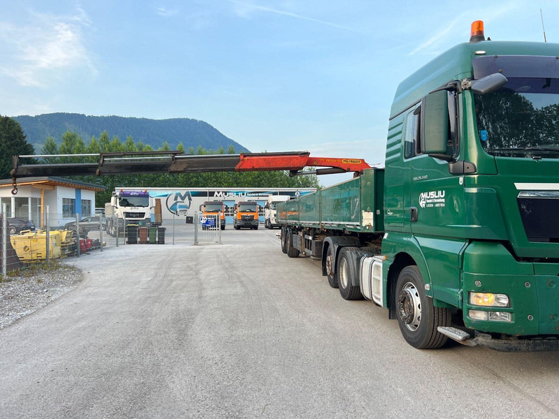 MAN TGX 26.440 6x2 + Flatbed semi trailer + Crane PK26002 - Sattelzugmaschine: das Bild 4 MAN TGX 26.440 6x2 + Flatbed semi trailer + Crane PK26002 - Sattelzugmaschine: das Bild 4