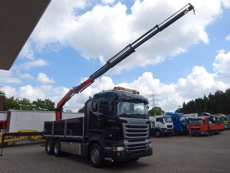 Scania R620 Flatbed + crane PK 22002 EH 6x2 - Pritsche LKW, Autokran: das Bild 5 Scania R620 Flatbed + crane PK 22002 EH 6x2 - Pritsche LKW, Autokran: das Bild 5