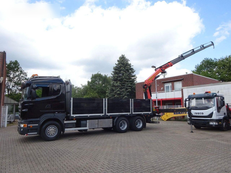 Scania R620 V8 - Flatbed+crane - Pritsche LKW, Autokran: das Bild 5 Scania R620 V8 - Flatbed+crane - Pritsche LKW, Autokran: das Bild 5