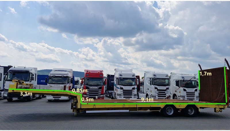 Verem NACZEPA LAWETA / NISKOPODWOZIOWA / 13.M / NAJAZDY HYDRAULICZNE - Tieflader Auflieger: das Bild 3 Verem NACZEPA LAWETA / NISKOPODWOZIOWA / 13.M / NAJAZDY HYDRAULICZNE - Tieflader Auflieger: das Bild 3