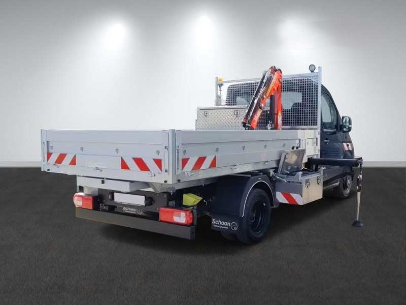 Volkswagen Crafter 50 - Flatbed truck + crane - Pritsche LKW, Autokran: das Bild 2 Volkswagen Crafter 50 - Flatbed truck + crane - Pritsche LKW, Autokran: das Bild 2