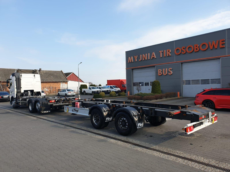 Volvo FH 460 EURO 6 BDF SWAP CHASSIS + TRAILER FLIEGL TWP180 - Fahrgestell LKW: das Bild 5 Volvo FH 460 EURO 6 BDF SWAP CHASSIS + TRAILER FLIEGL TWP180 - Fahrgestell LKW: das Bild 5