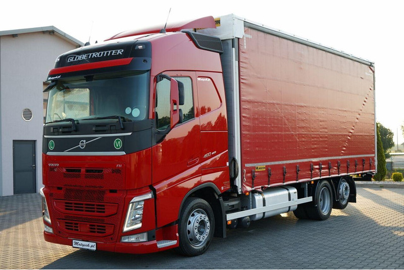 Volvo FH 460 / FIRANKA / 6x2 / PODNOSZONY DACH / I-PARK COOL / OŚ PODN - Plane LKW: das Bild 1 Volvo FH 460 / FIRANKA / 6x2 / PODNOSZONY DACH / I-PARK COOL / OŚ PODN - Plane LKW: das Bild 1