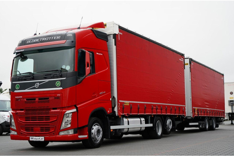 Volvo FH 460 / I-SAVE / ZESTAW TANDEM 120 M3 / PRZEJAZDOWY / I-PARK CO - Plane LKW: das Bild 1 Volvo FH 460 / I-SAVE / ZESTAW TANDEM 120 M3 / PRZEJAZDOWY / I-PARK CO - Plane LKW: das Bild 1