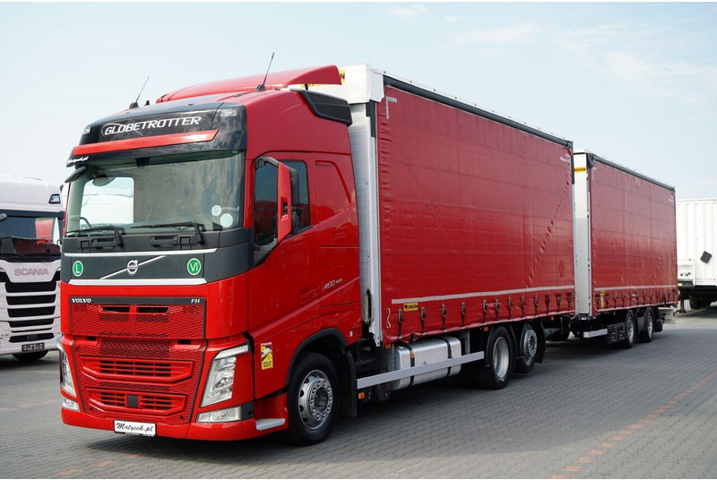 Volvo FH 460 / ZESTAW TANDEM / PRZEJAZDOWY / MEGA / I-PARK COOL / OŚ P - Plane LKW: das Bild 1 Volvo FH 460 / ZESTAW TANDEM / PRZEJAZDOWY / MEGA / I-PARK COOL / OŚ P - Plane LKW: das Bild 1