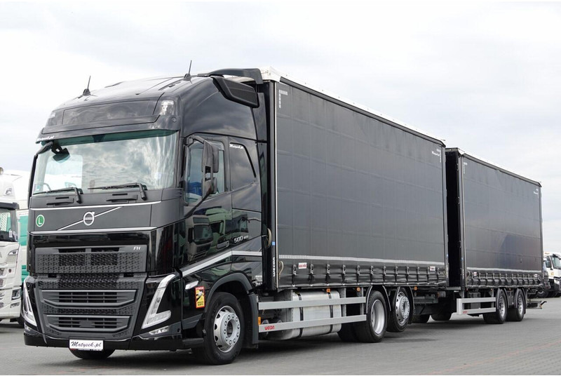 Volvo FH 500 / I-SAVE / XL / ZESTAW TANDEM PRZEJAZDOWY 120 M3 / 2023 / - Plane LKW: das Bild 4 Volvo FH 500 / I-SAVE / XL / ZESTAW TANDEM PRZEJAZDOWY 120 M3 / 2023 / - Plane LKW: das Bild 4