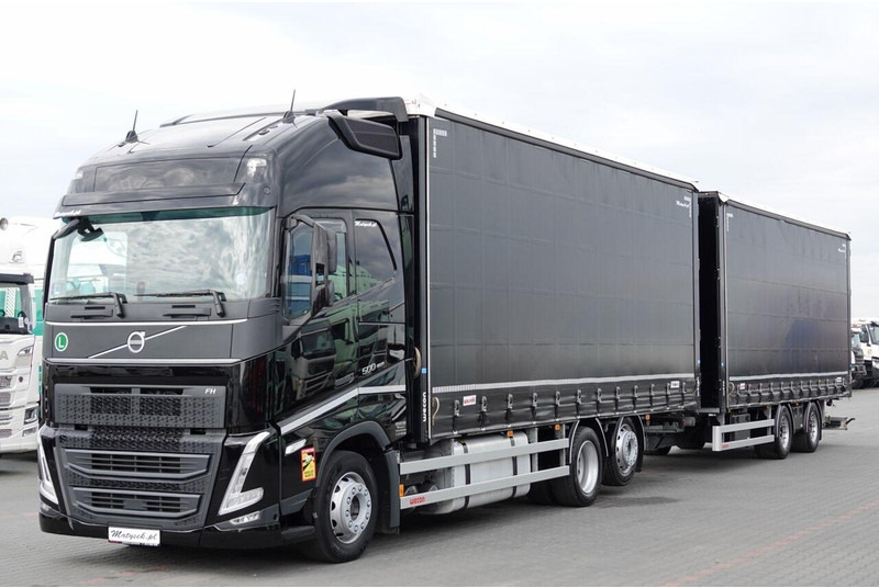 Volvo FH 500 / I-SAVE / XL / ZESTAW TANDEM PRZEJAZDOWY 120 M3 / 2023 / - Plane LKW: das Bild 3 Volvo FH 500 / I-SAVE / XL / ZESTAW TANDEM PRZEJAZDOWY 120 M3 / 2023 / - Plane LKW: das Bild 3