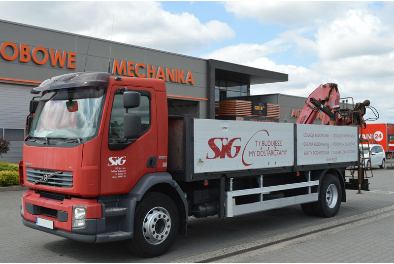 Volvo FL 18.280 Pallet Forks Rotator "22.5 5300 kg HDS AT - Pritsche LKW, Autokran: das Bild 1 Volvo FL 18.280 Pallet Forks Rotator "22.5 5300 kg HDS AT - Pritsche LKW, Autokran: das Bild 1