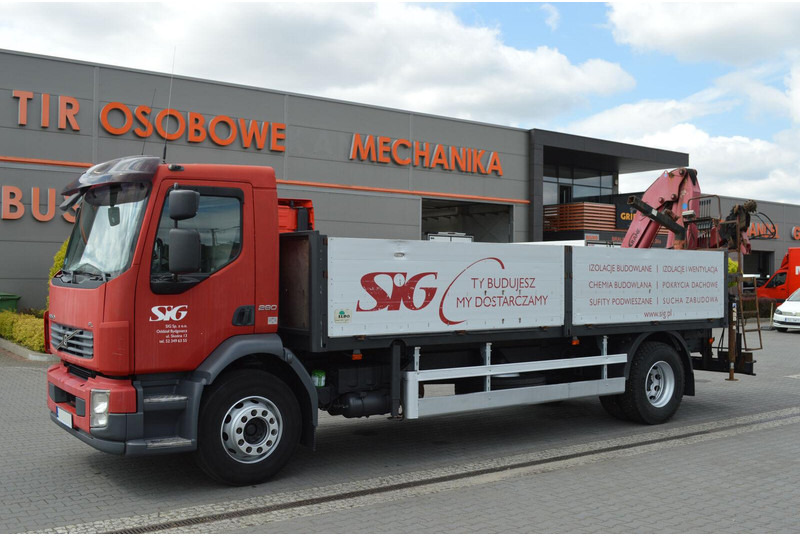 Volvo FL 18.280 Pallet Forks Rotator "22.5 5300 kg HDS AT - Pritsche LKW, Autokran: das Bild 2 Volvo FL 18.280 Pallet Forks Rotator "22.5 5300 kg HDS AT - Pritsche LKW, Autokran: das Bild 2