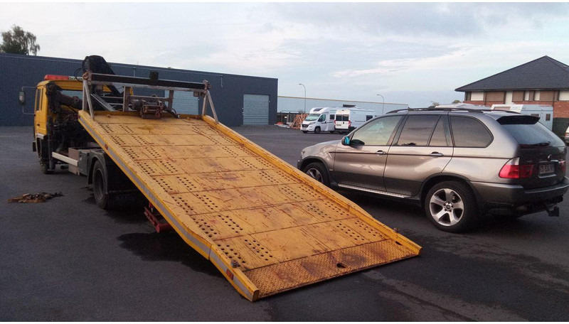 Volvo FL611 Car transporter + crane Hiab 071 - Autotransporter LKW: das Bild 3 Volvo FL611 Car transporter + crane Hiab 071 - Autotransporter LKW: das Bild 3