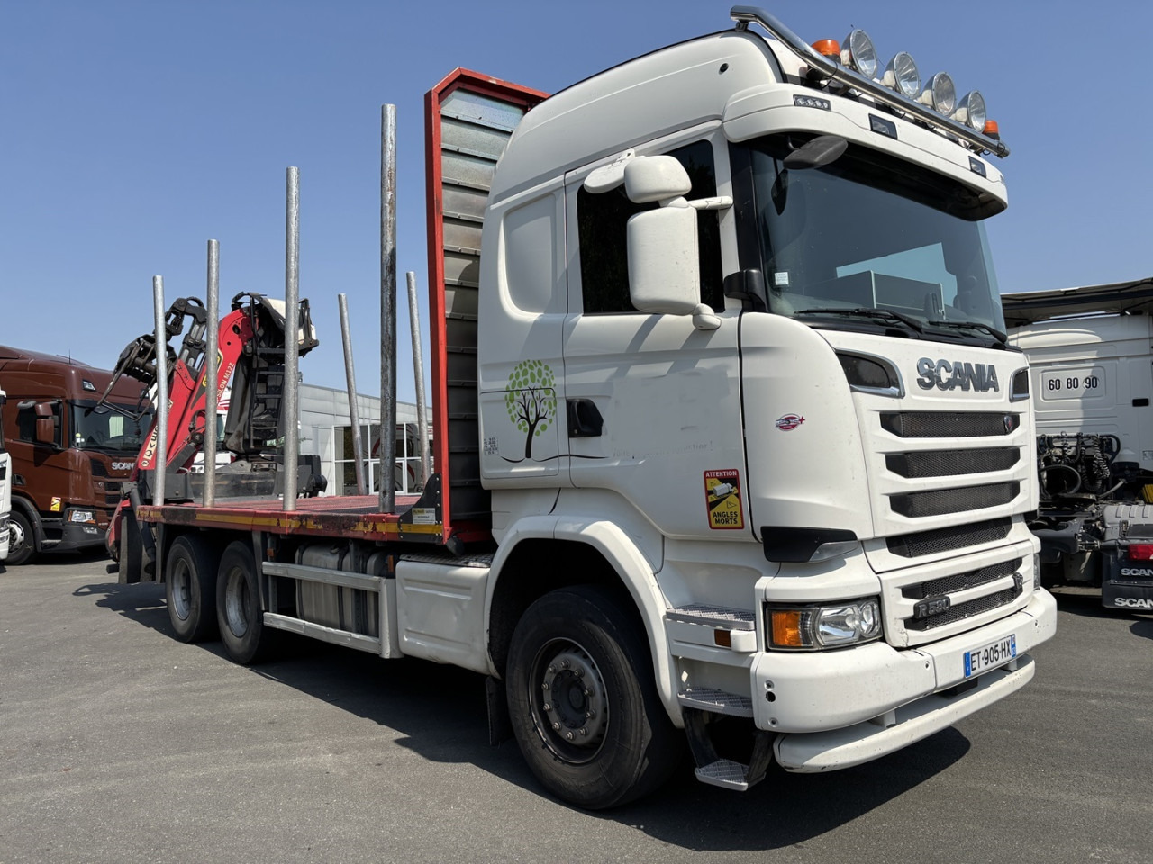 SCANIA R 580 CB6x4HHZ - Fahrgestell LKW: das Bild 2 SCANIA R 580 CB6x4HHZ - Fahrgestell LKW: das Bild 2