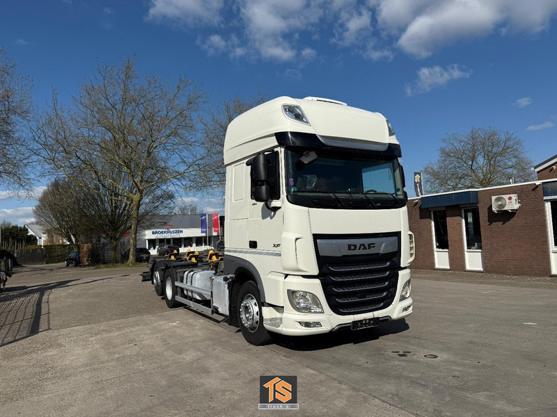 DAF XF 480 FAN SSC - LBW - RETARDER - BDF - KLIMA - GERMAN TRUCK - TOP! - Containerwagen/ Wechselfahrgestell LKW: das Bild 2 DAF XF 480 FAN SSC - LBW - RETARDER - BDF - KLIMA - GERMAN TRUCK - TOP! - Containerwagen/ Wechselfahrgestell LKW: das Bild 2