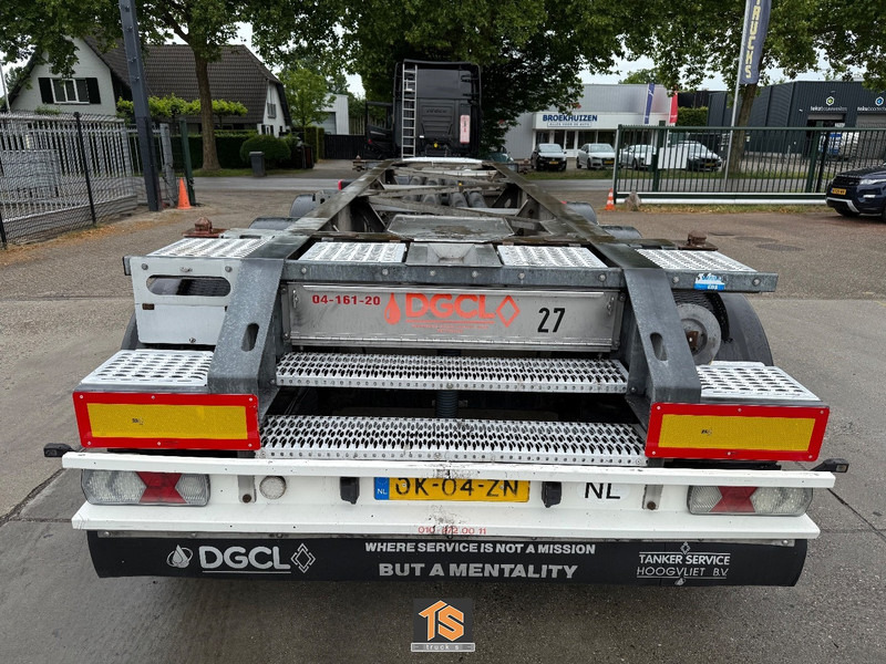 Container/ Wechselfahrgestell Auflieger Van Hool 3B2013 20FT - ADR - MERCEDES AXLE - DRUM BRAKE - NL TOP TRAILER - 3x AVAILABLE!: das Bild 8