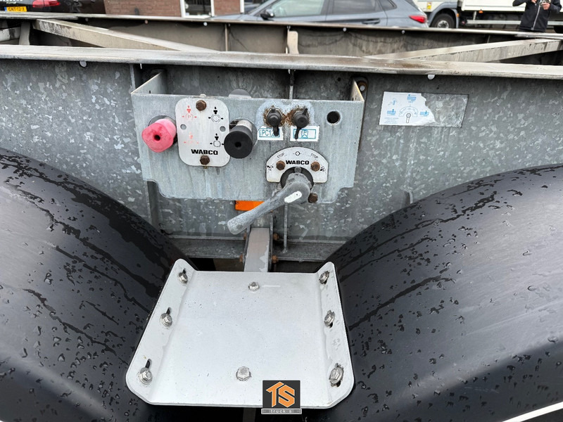 Container/ Wechselfahrgestell Auflieger Van Hool 3B2013 20FT - ADR - MERCEDES AXLE - DRUM BRAKE - NL TOP TRAILER - 3x AVAILABLE!: das Bild 10