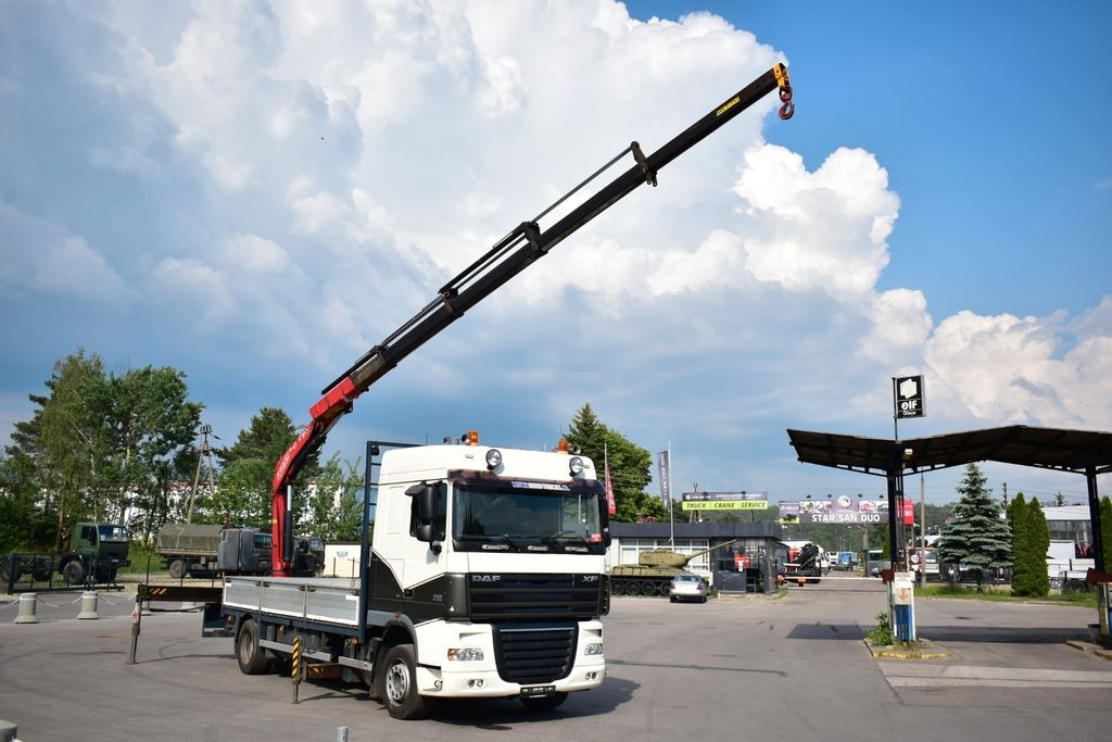 DAF XF 105.410 4x2 FASSI F 190 Trailer - Autokran, Pritsche LKW: das Bild 1 DAF XF 105.410 4x2 FASSI F 190 Trailer - Autokran, Pritsche LKW: das Bild 1