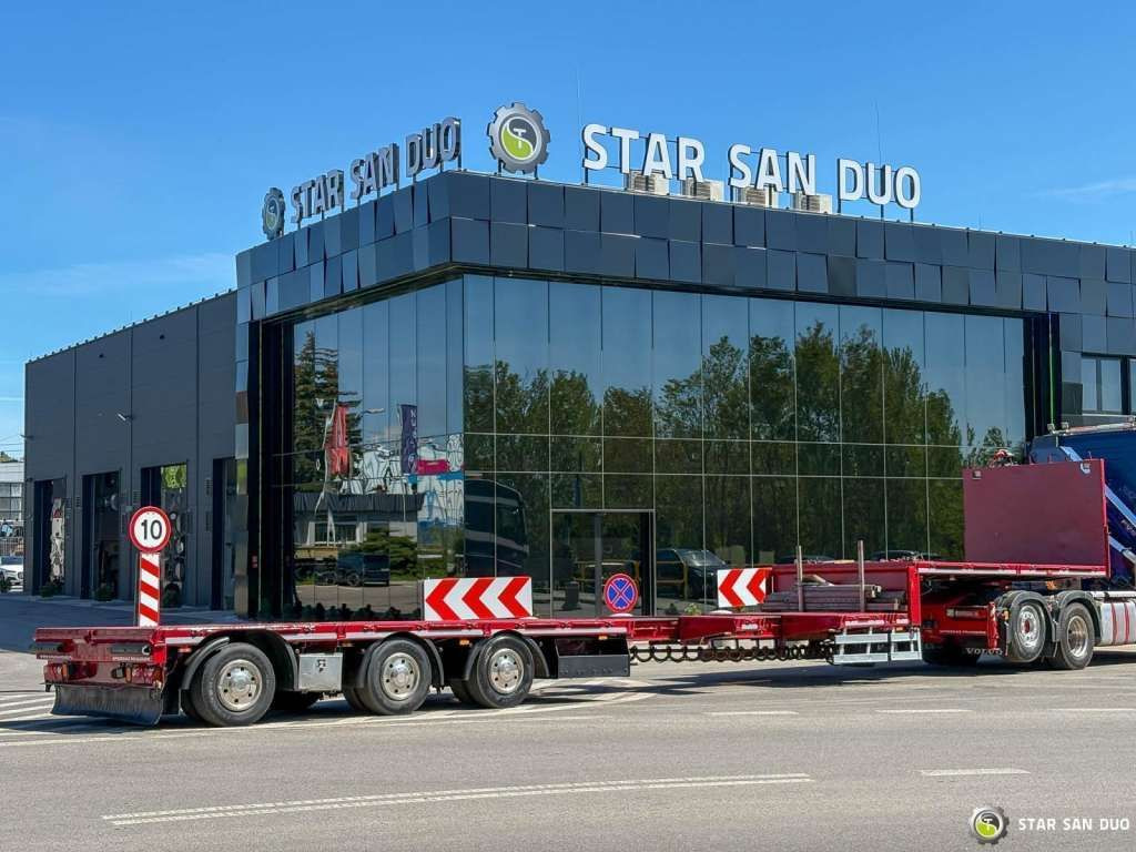 Tieflader Auflieger HRD Semitrailer Low Loader NRD NTS 3 Axle Tieflader: das Bild 12 Tieflader Auflieger HRD Semitrailer Low Loader NRD NTS 3 Axle Tieflader: das Bild 12