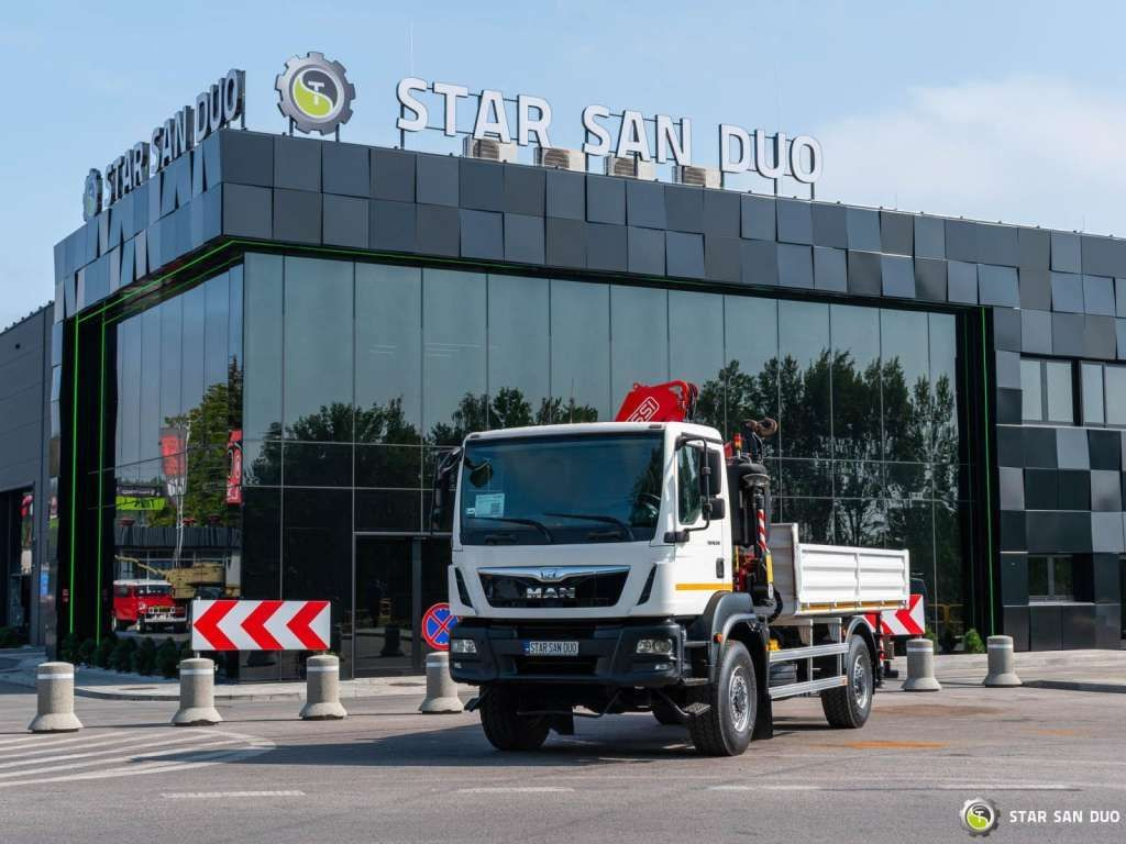 Autokran MAN  TGM 18.250 4x4 Fassi F215A.0.23 Active HDS Cran: das Bild 8