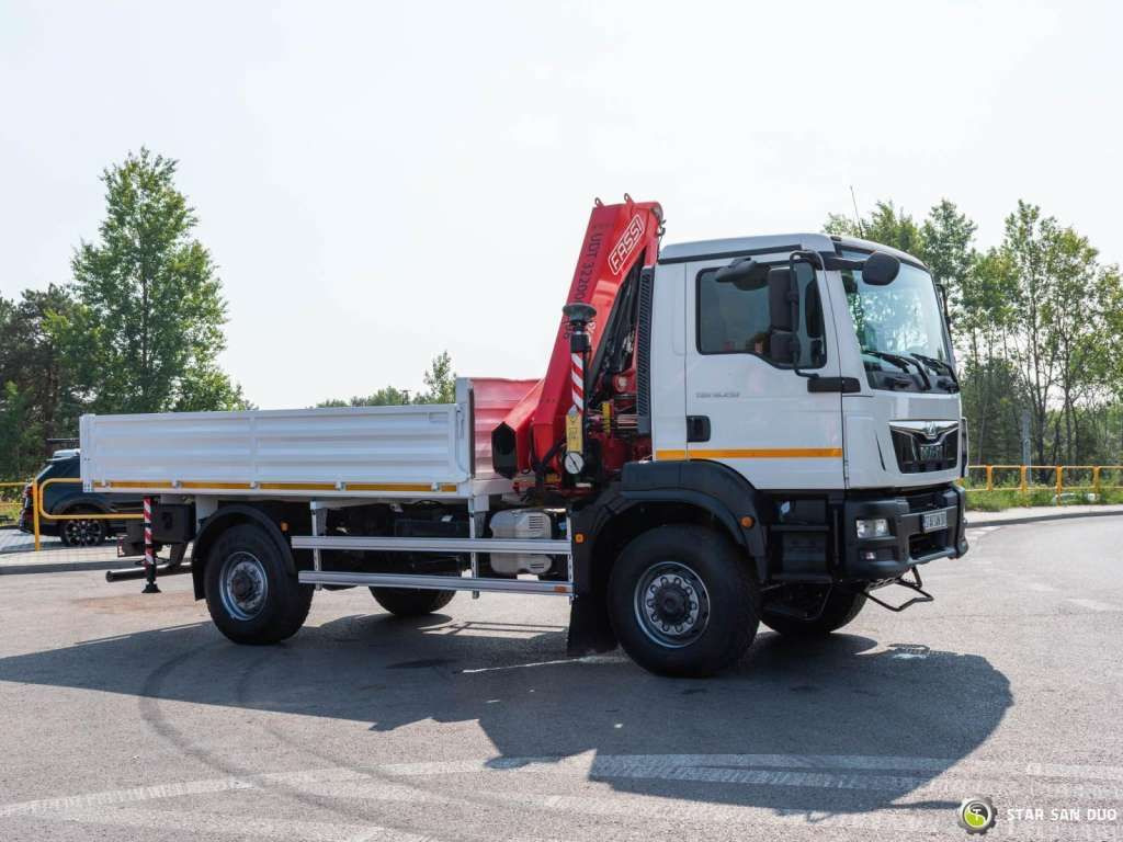Autokran MAN  TGM 18.250 4x4 Fassi F215A.0.23 Active HDS Cran: das Bild 9
