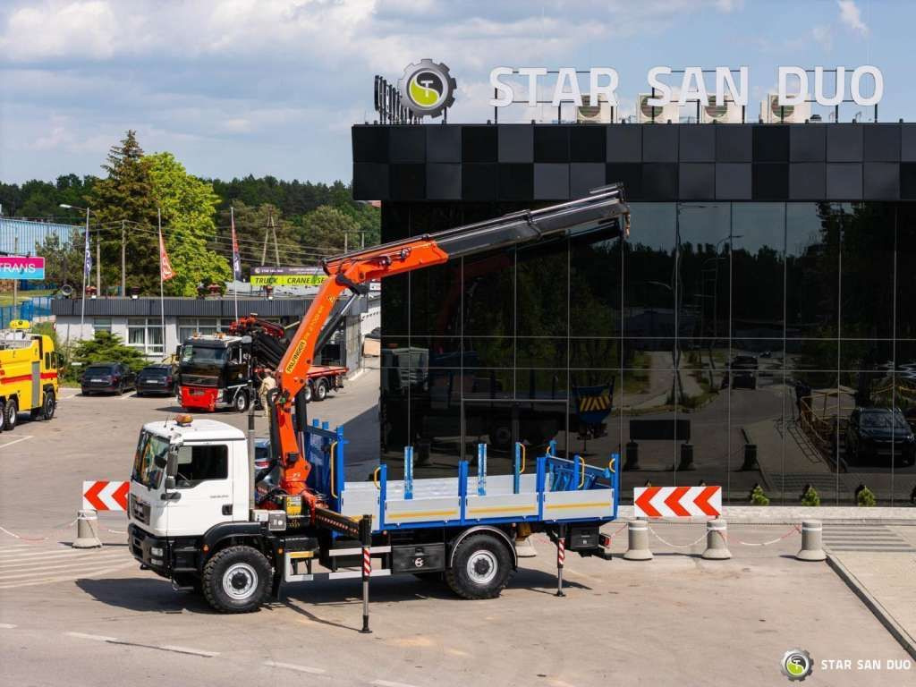 MAN TGM 18 250 4x4 PALFINGER PK 27001 HDS Crane Kra - Kipper: das Bild 1 MAN TGM 18 250 4x4 PALFINGER PK 27001 HDS Crane Kra - Kipper: das Bild 1