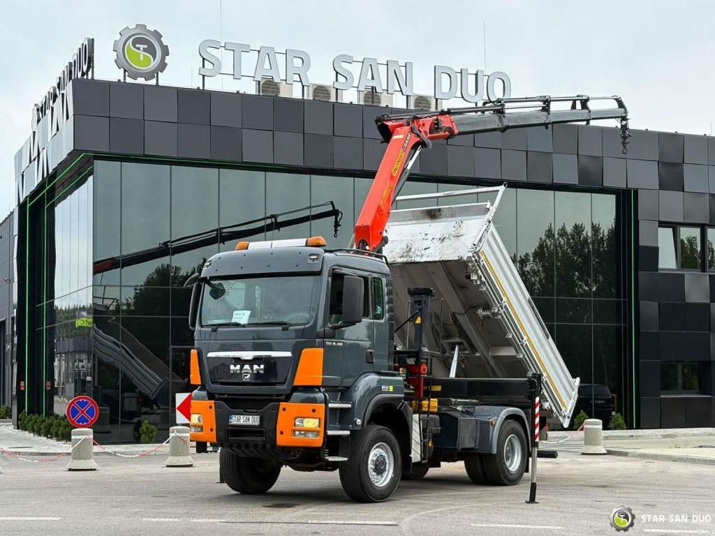MAN TGS 18.480 PALFINGER PK 16502 HDS Crane,Kipper MAN TGS 18.480 PALFINGER PK 16502 HDS Crane,Kipper - Kipper: das Bild 1 MAN TGS 18.480 PALFINGER PK 16502 HDS Crane,Kipper MAN TGS 18.480 PALFINGER PK 16502 HDS Crane,Kipper - Kipper: das Bild 1