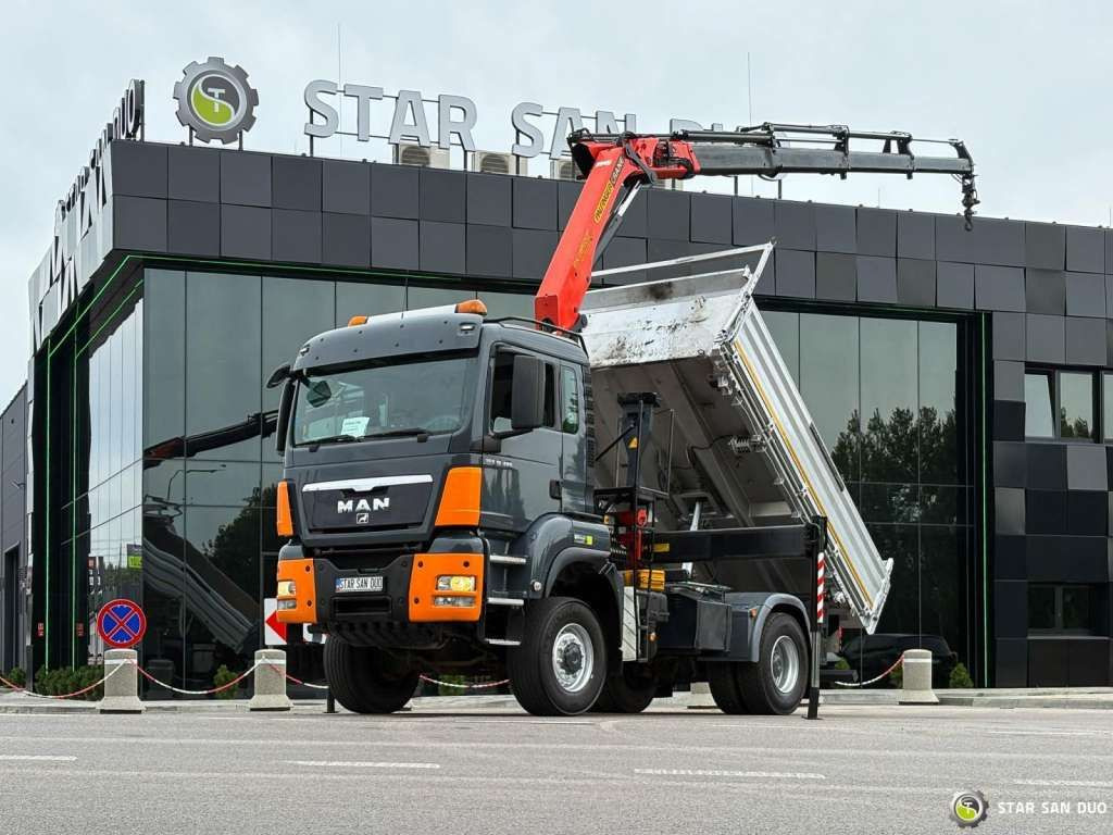 MAN TGS 18.480 PALFINGER PK 16502 HDS Crane,Kipper - Autokran: das Bild 1 MAN TGS 18.480 PALFINGER PK 16502 HDS Crane,Kipper - Autokran: das Bild 1