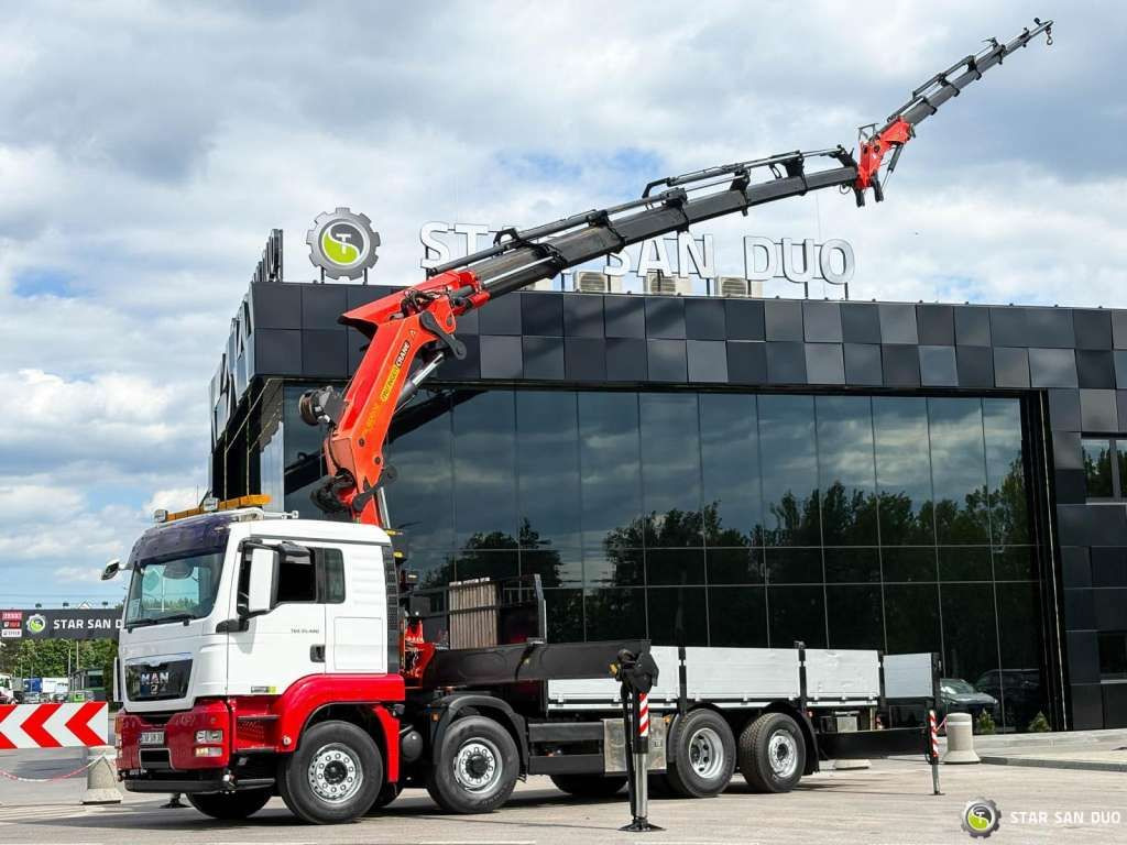 MAN TGS 35.480 8x4 PALFINGER PK 60002 Fly Jib Winch - Autokran: das Bild 1 MAN TGS 35.480 8x4 PALFINGER PK 60002 Fly Jib Winch - Autokran: das Bild 1