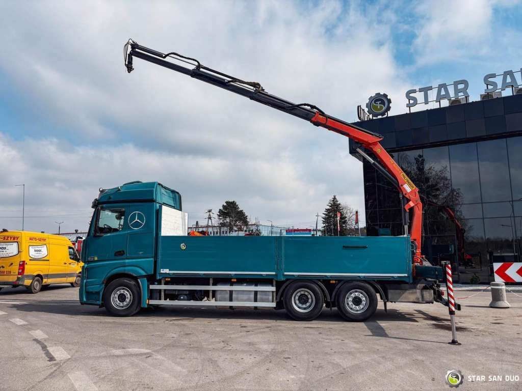 Mercedes-Benz ACTROS 2545 6x2 Palfinger PK 16001 HDS Crane Mercedes-Benz ACTROS 2545 6x2 Palfinger PK 16001 HDS Crane - Autokran, Pritsche LKW: das Bild 4 Mercedes-Benz ACTROS 2545 6x2 Palfinger PK 16001 HDS Crane Mercedes-Benz ACTROS 2545 6x2 Palfinger PK 16001 HDS Crane - Autokran, Pritsche LKW: das Bild 4