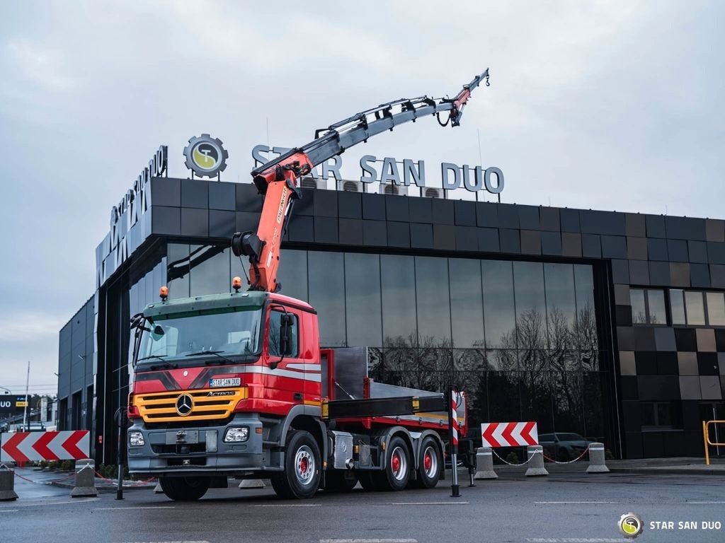 Mercedes-Benz ACTROS 2648 6x4 PALFINGER PK 29002 EURO 5 JIB - Autokran, Pritsche LKW: das Bild 3 Mercedes-Benz ACTROS 2648 6x4 PALFINGER PK 29002 EURO 5 JIB - Autokran, Pritsche LKW: das Bild 3