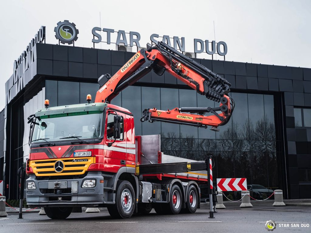 Mercedes-Benz ACTROS 2648 6x4 PALFINGER PK 29002 EURO 5 JIB - Autokran, Pritsche LKW: das Bild 1 Mercedes-Benz ACTROS 2648 6x4 PALFINGER PK 29002 EURO 5 JIB - Autokran, Pritsche LKW: das Bild 1