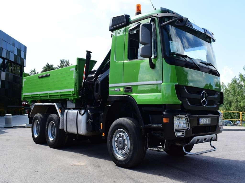Mercedes-Benz ACTROS 3346 6x6 HIAB 244EP-4 Crane Kipper - Autokran: das Bild 4 Mercedes-Benz ACTROS 3346 6x6 HIAB 244EP-4 Crane Kipper - Autokran: das Bild 4