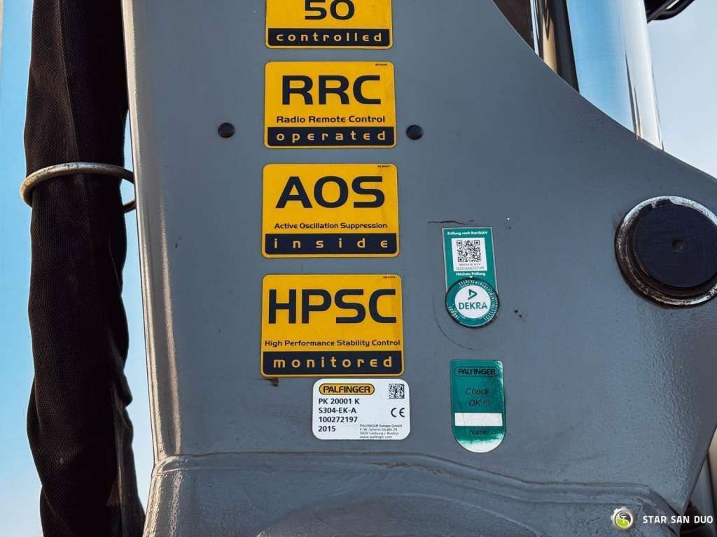 Autokran Mercedes-Benz AROCS 1851 PALFINGER PK 20002 Crane Kran: das Bild 28 Autokran Mercedes-Benz AROCS 1851 PALFINGER PK 20002 Crane Kran: das Bild 28