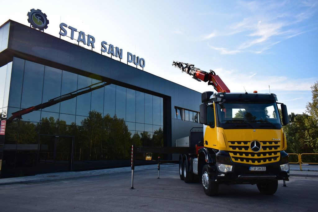 Mercedes-Benz AROCS 3345 6x6 PALFINGER PK 33002 EURO 6 KRAN - Autokran, Pritsche LKW: das Bild 5 Mercedes-Benz AROCS 3345 6x6 PALFINGER PK 33002 EURO 6 KRAN - Autokran, Pritsche LKW: das Bild 5